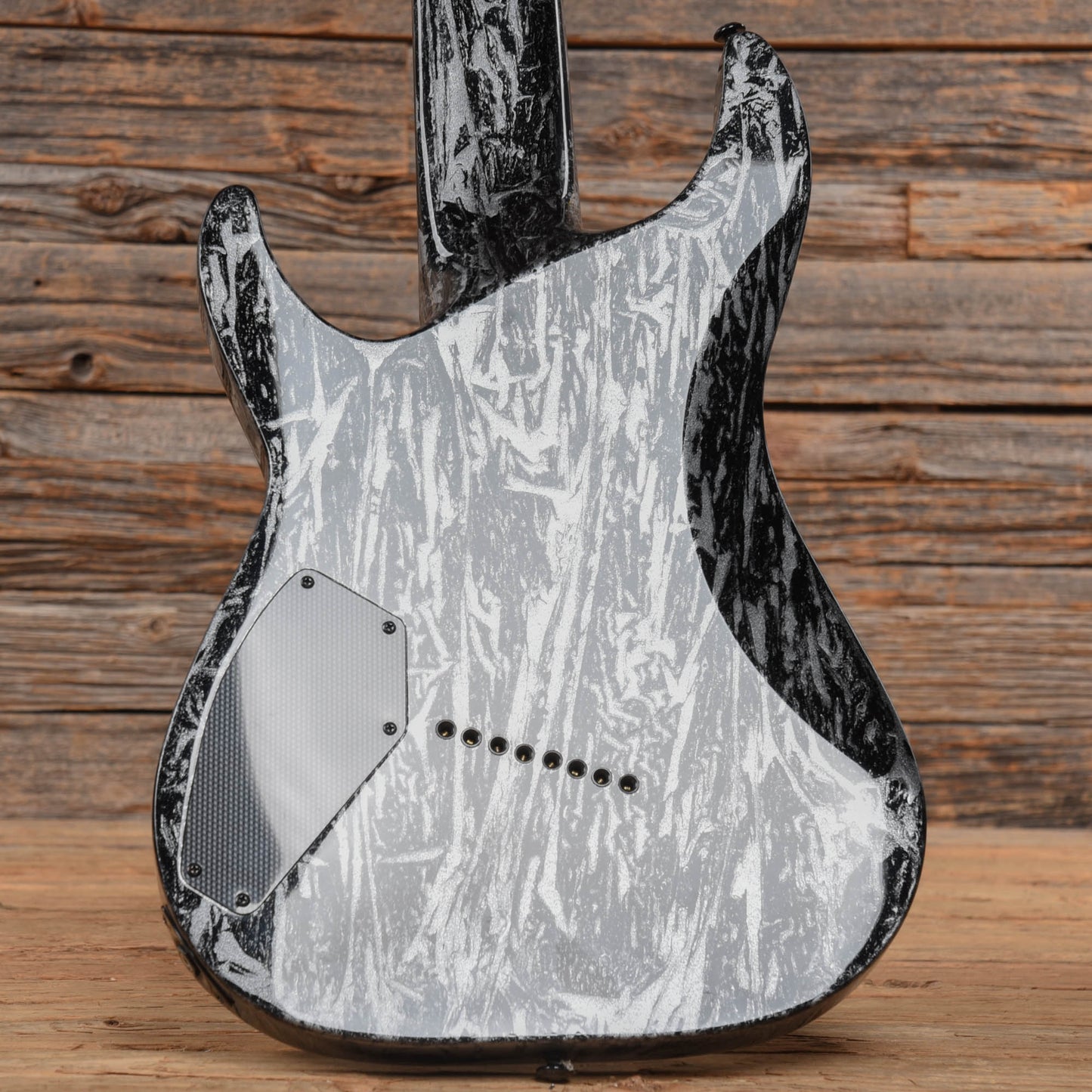 Schecter C-8 Silver Mountain Multi Scale Silver Mountain
