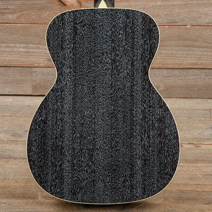 Collings OM1 Jet Black Top Doghair Back/Sides w/Pearloid Pickguard