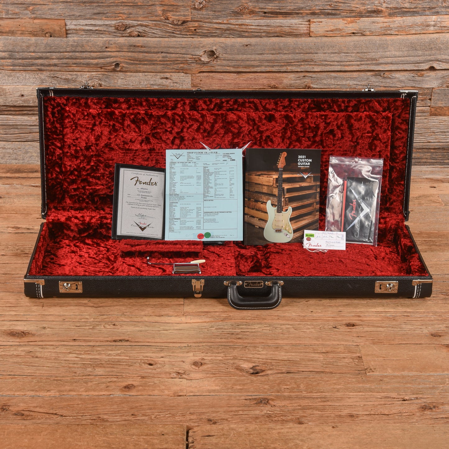 Fender Custom Shop GC Stratocaster Journeyman Relic Candy Tangerine 2021