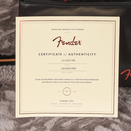 Fender American Ultra II Stratocaster Texas Tea 2024 LEFTY