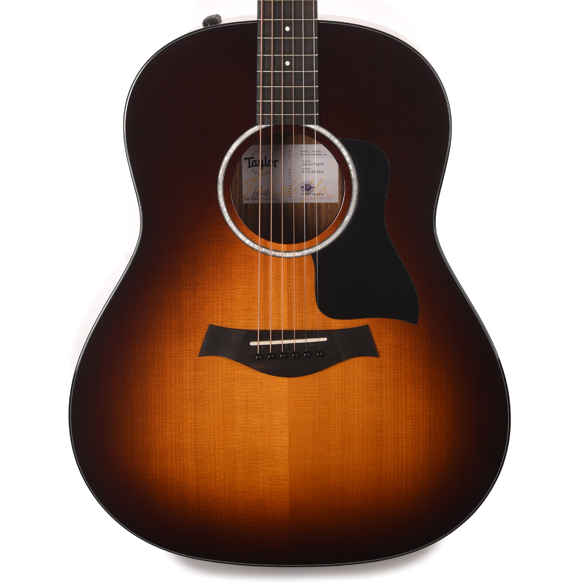 Taylor 217e-SB Plus Grand Pacific Sitka/Rosewood Tobacco Sunburst