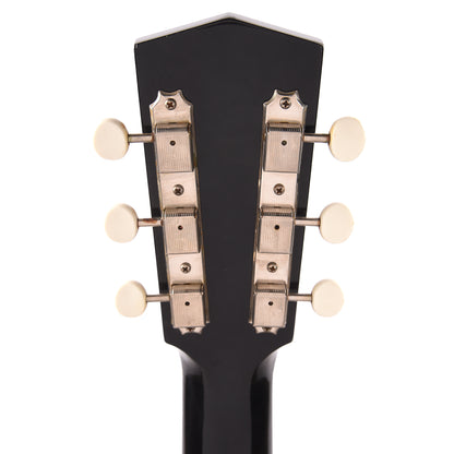 Atkin AJ Black Pearl Baked Sitka/Mahogany Aged Black w/Glitter Purfling