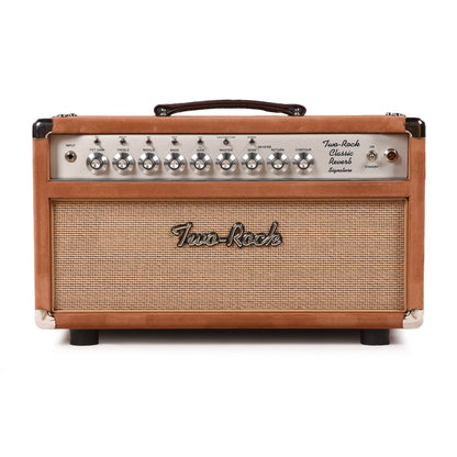 Two Rock Classic Reverb Signature 100/50W Head Tobacco Suede w/Cane Grill