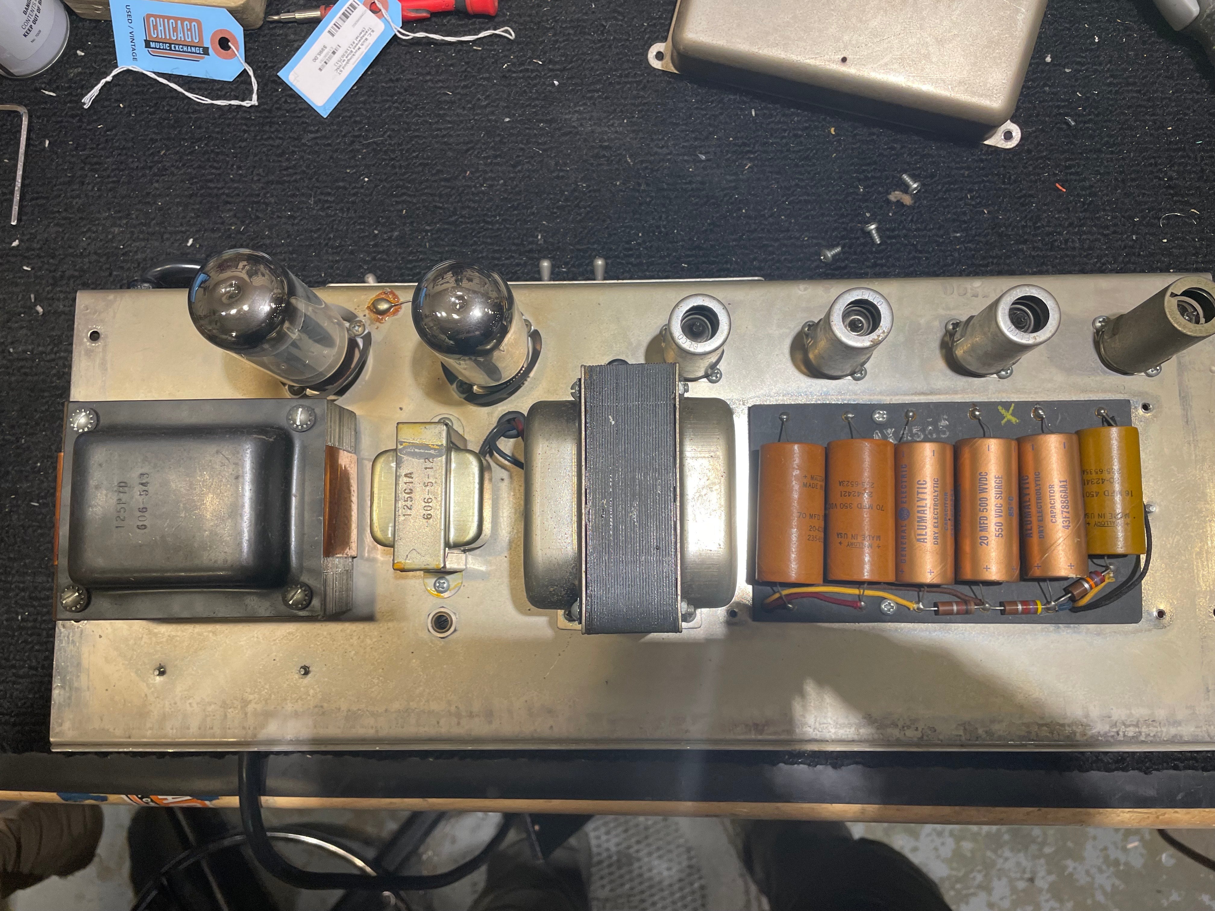 Fender Fender Bassman w/ Cab 1965  - Dave Amato of REO Speedwagon