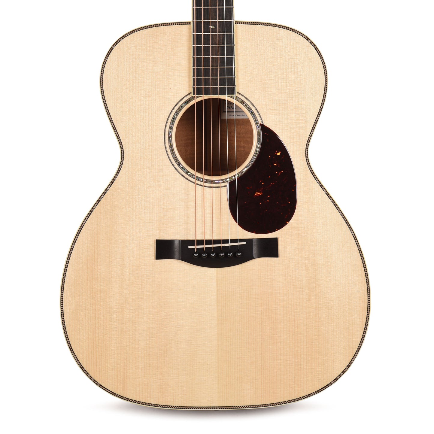 Santa Cruz OM Grand Old Growth Adirondack Spruce/Flamed Mahogany Natural