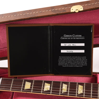 Gibson Custom Shop 1957 Les Paul Goldtop "CME Spec" Double Gold Darkback VOS w/59 Carmelita Neck