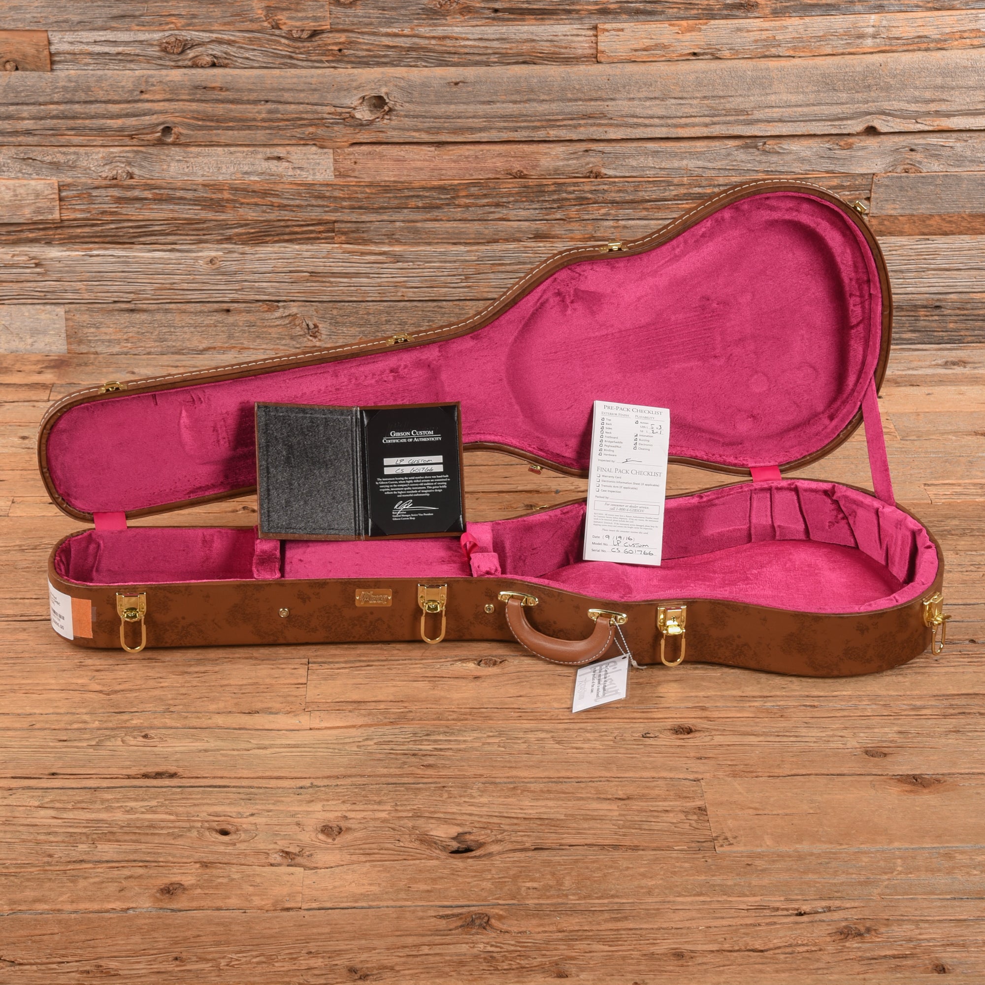 Gibson Custom Les Paul Custom Ebony 2016