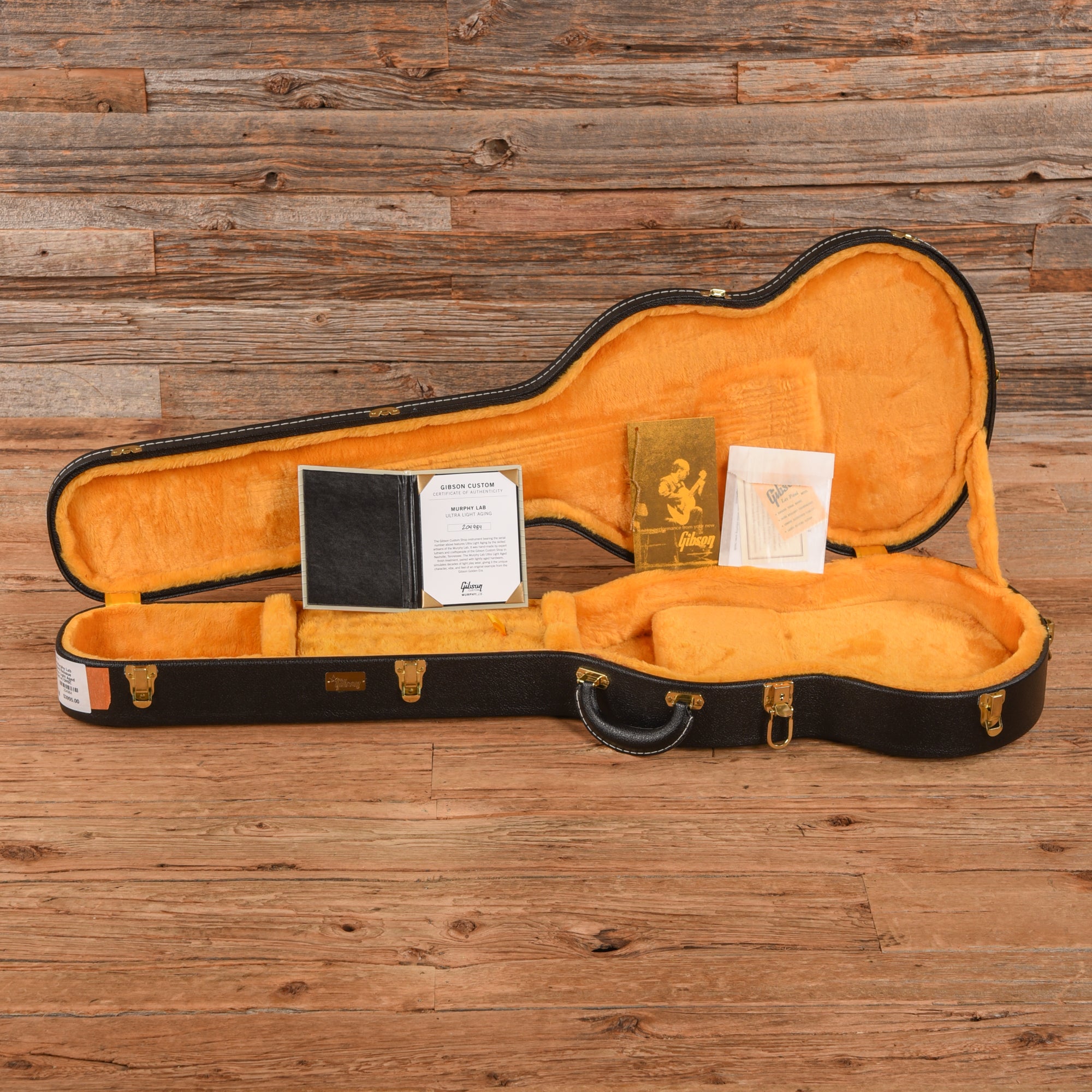 Gibson Custom Murphy Lab 1964 SG Standard Reissue With Maestro Ultra Light Aged Cherry Red 2023