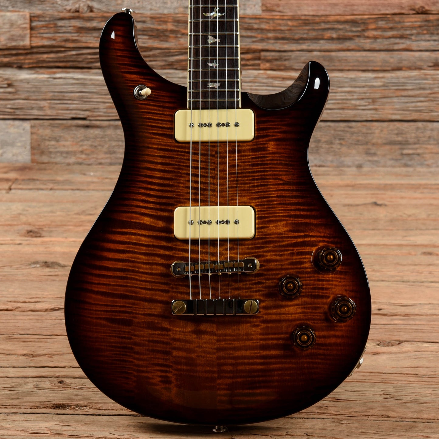 PRS McCarty 594 Soapbar 10-Top Black Gold 2018