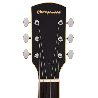 Orangewood Juniper Natural Satin Mahogany Live Rubber Bridge Parlor Acoustic Guitar