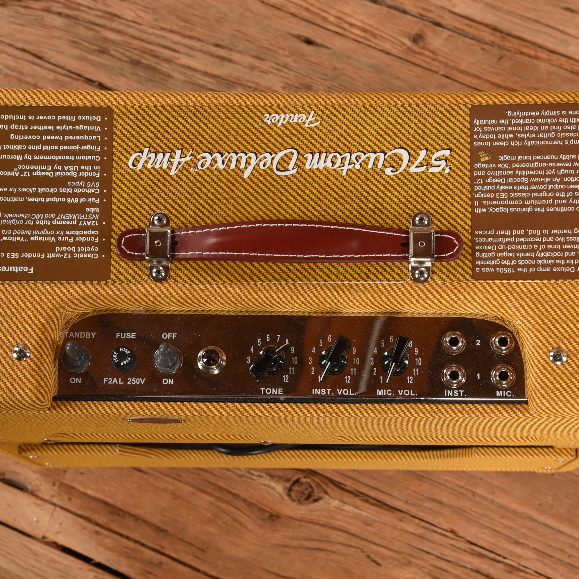 Fender '57 Custom Deluxe 2-Channel 12-Watt 1x12