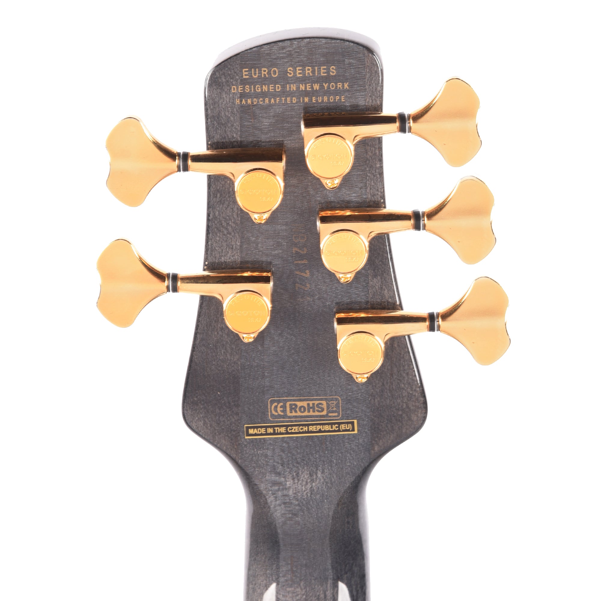 Spector Euro 5 Custom Bass Natural Black Burst Gloss