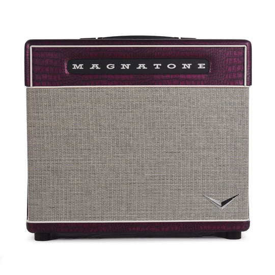 Magnatone Super Fifteen 1x12 15W Combo Amp Billy Gibbons Signature Chrome Grape