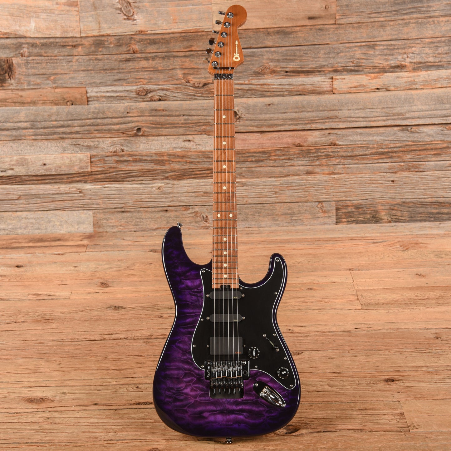 Charvel Marco Sfogli Signature Pro Mod So-Cal Style 1 HSS FR QM Purple Burst 2023