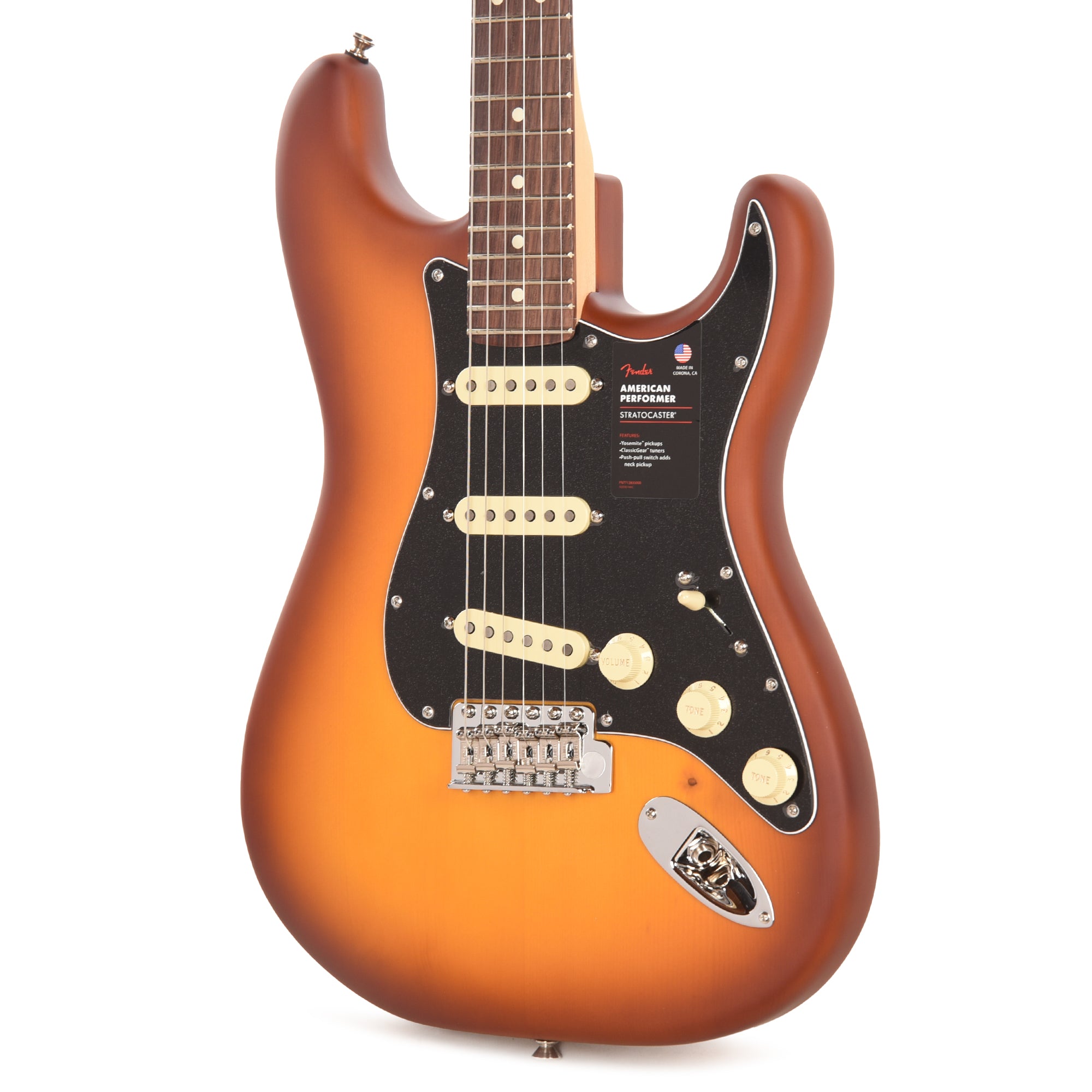 Fender Limited Edition American Performer Timber Spruce Stratocaster Honey Burst