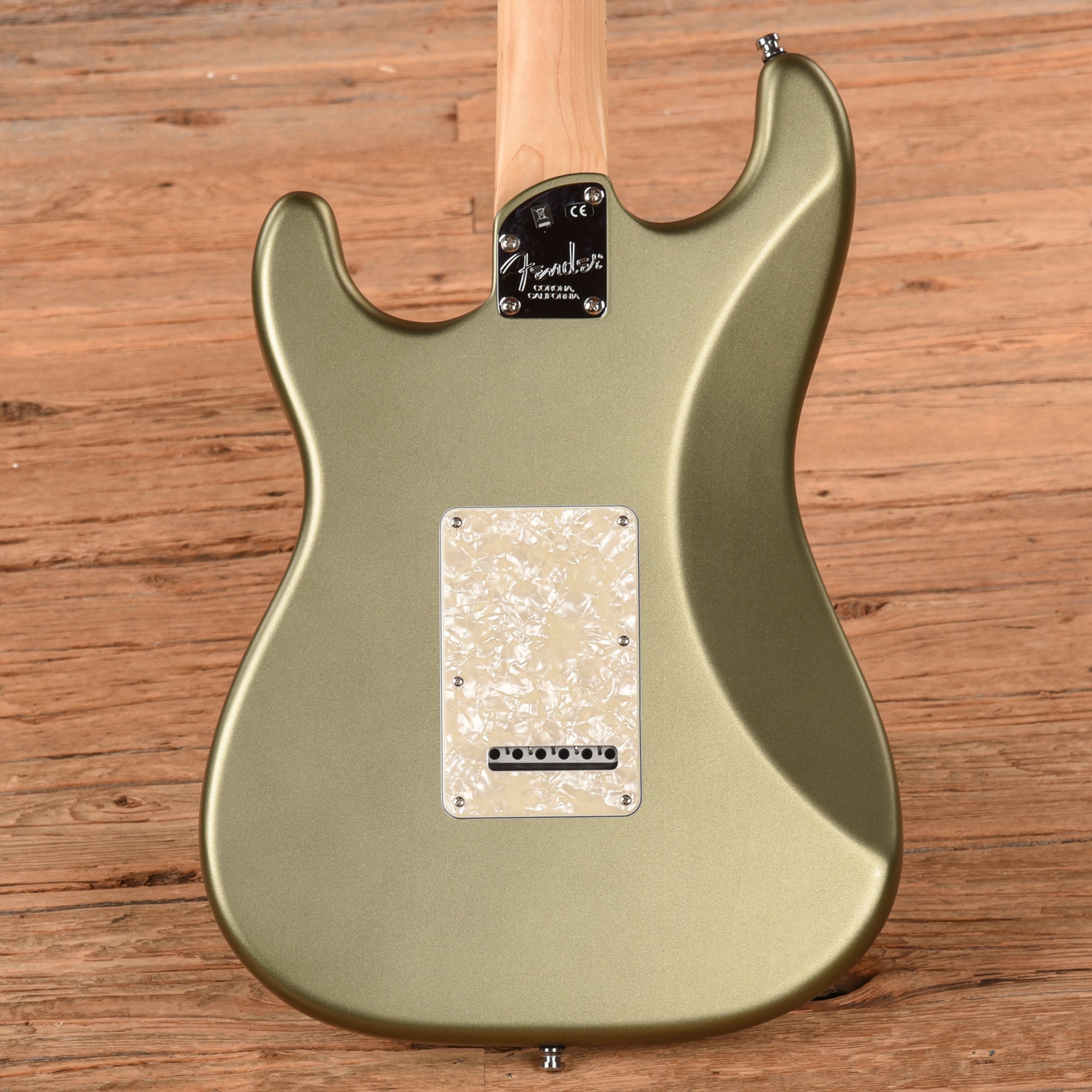 Fender American Elite Stratocaster Satin Jade Pearl Metallic 2019