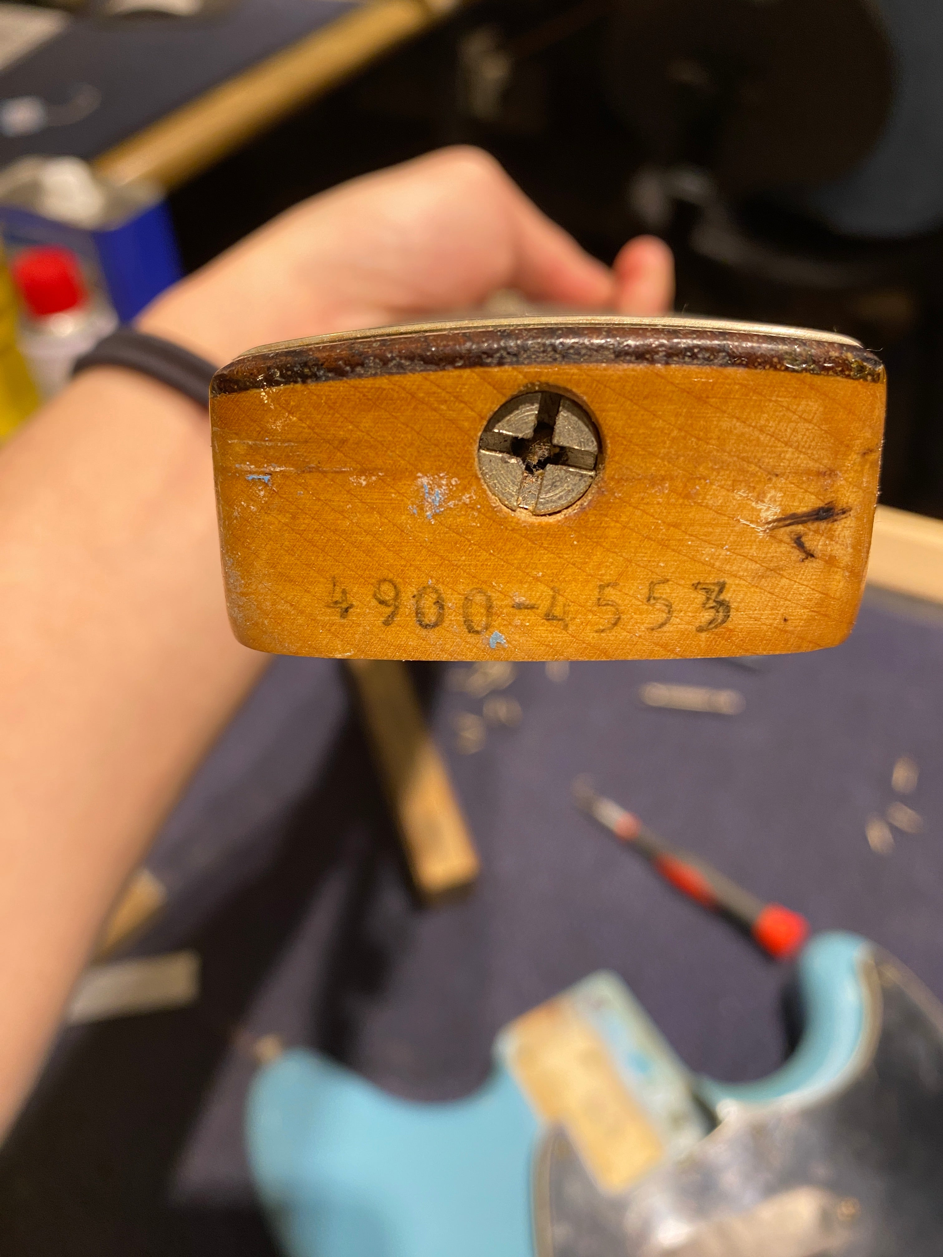 Fender Musicmaster Blue 1974