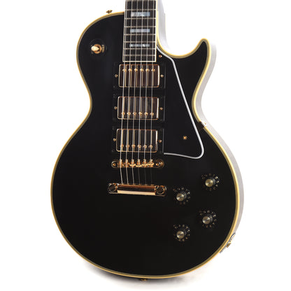 Gibson Custom Shop 1968 Les Paul Custom 3-Pickup "CME Spec" Ebony VOS w/Chambered Body