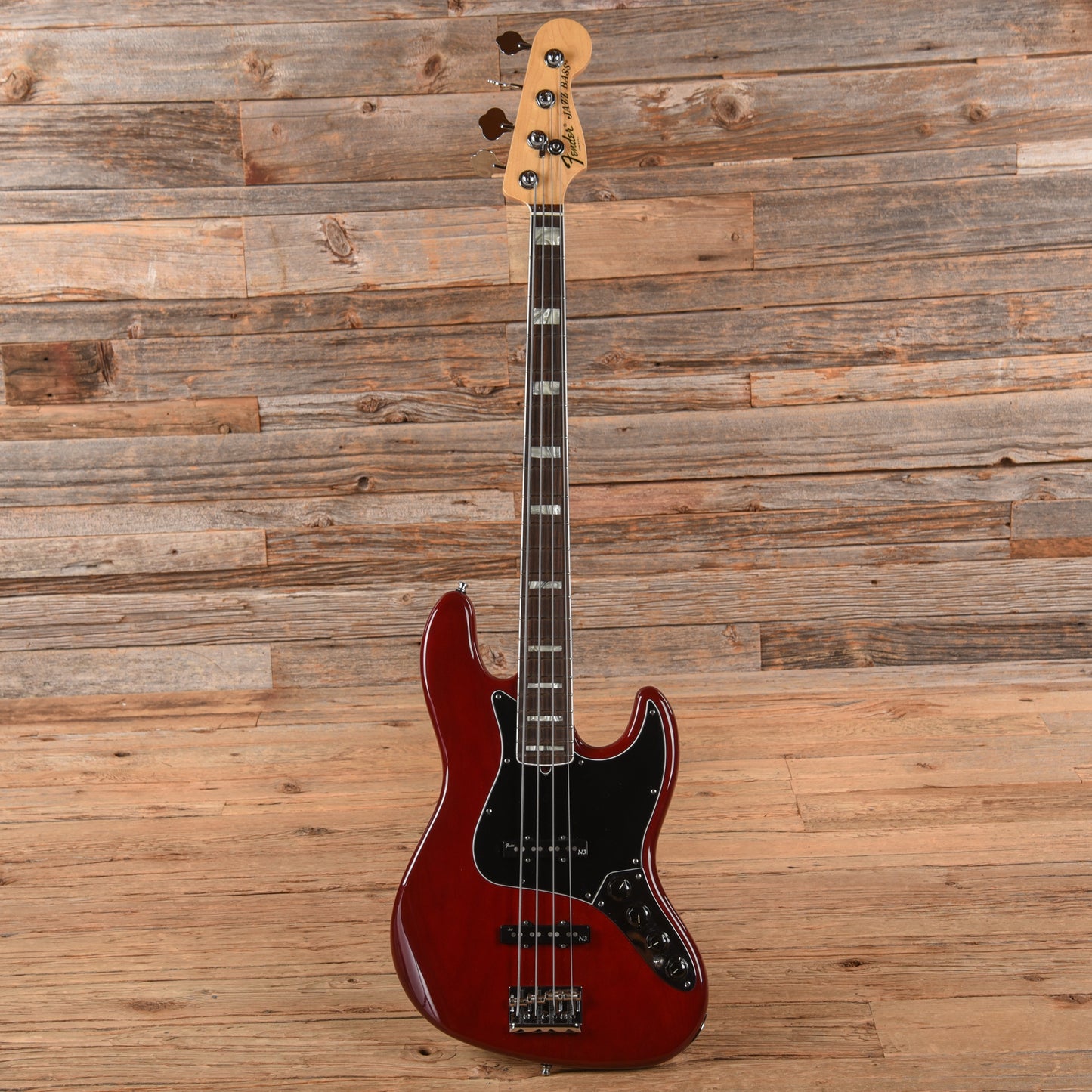 Fender American Deluxe Jazz Bass Red 2011