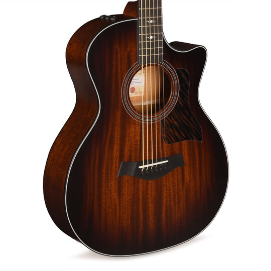 Taylor 324ce Baritone-6 LTD Grand Auditorium Mahogany Shaded Edgeburst ES2