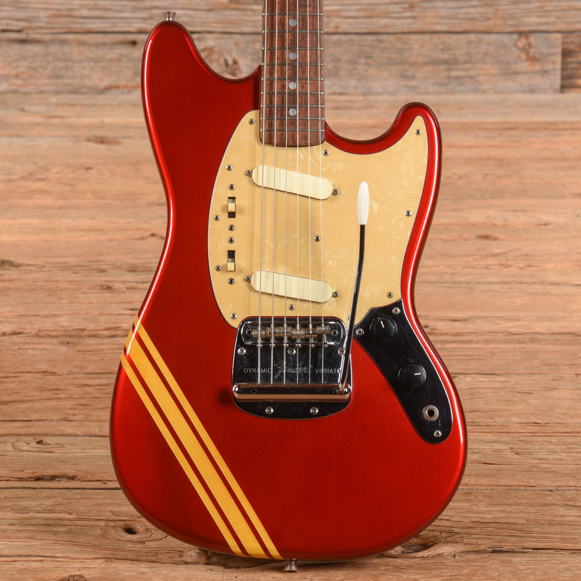Fender MG-69 Mustang Reissue MIJ Competition Red 1990