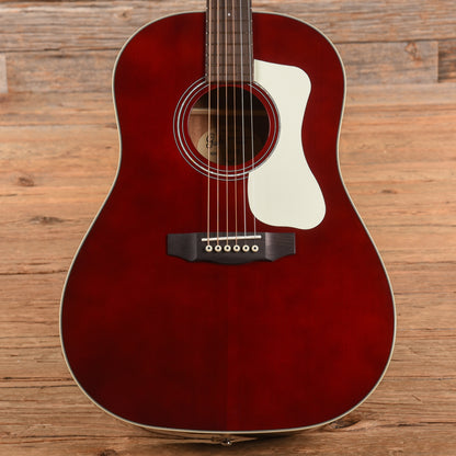 Guild DS-240 Memoir Slope Shoulder Acoustic Guitar Wine Red