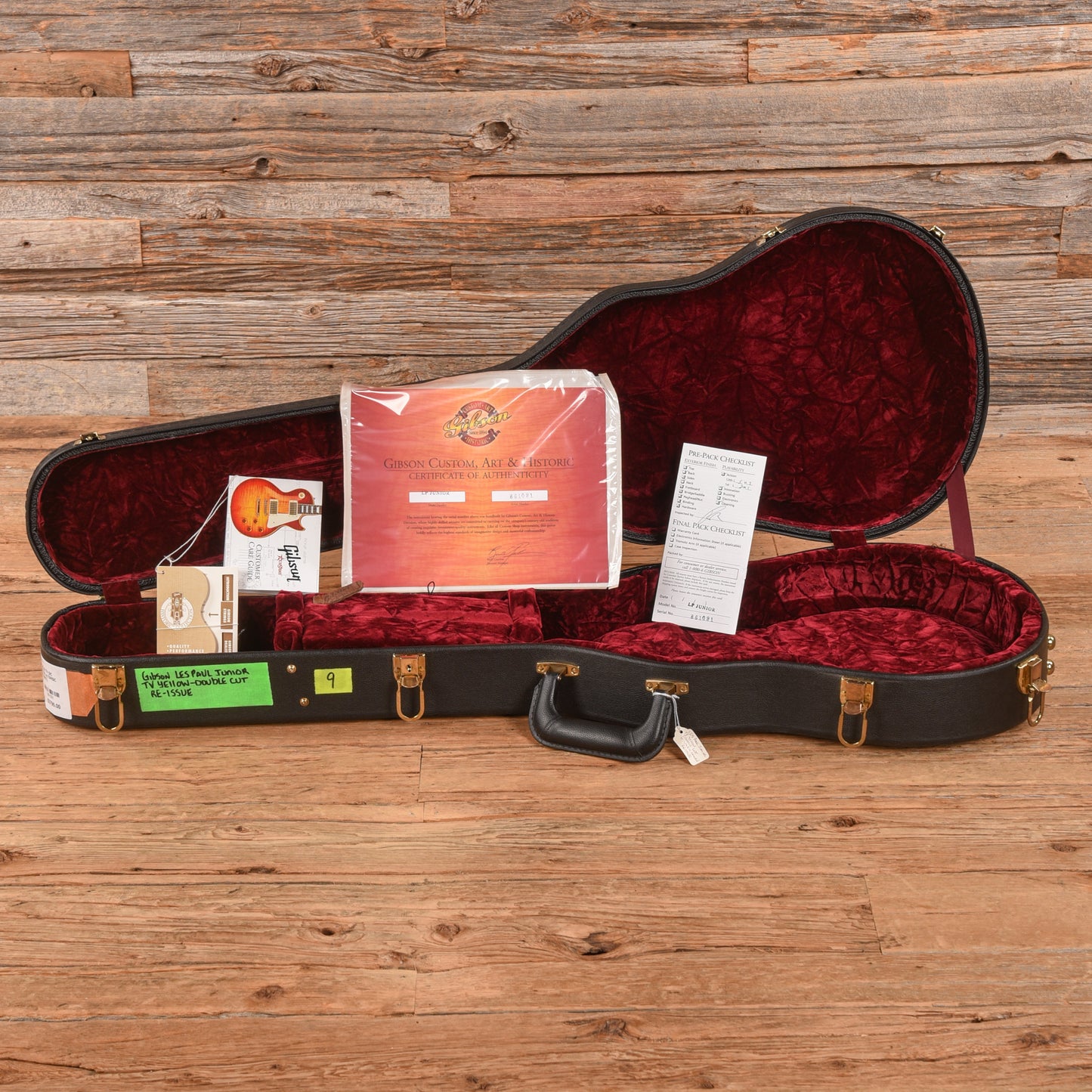 Gibson '58  Les Paul TV DC Junior TV Yellow VOS