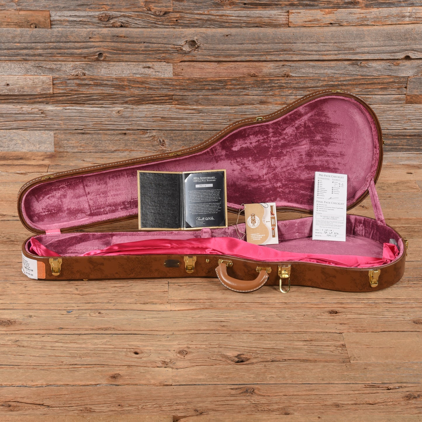 Gibson Custom 60th Anniversary 59 Les Paul Standard Reissue Sunburst 2019