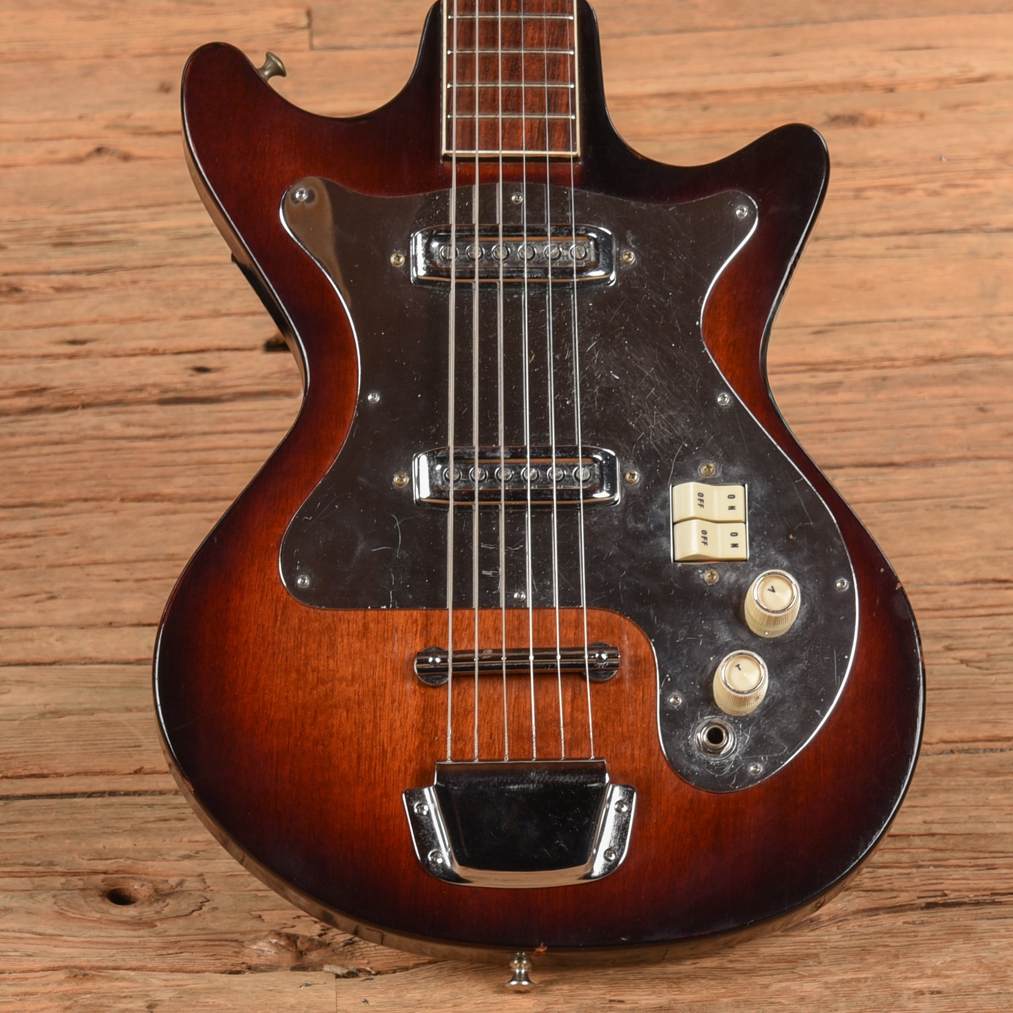 Philharmonic 2-Pickup Electric Solidbody Sunburst 1970s