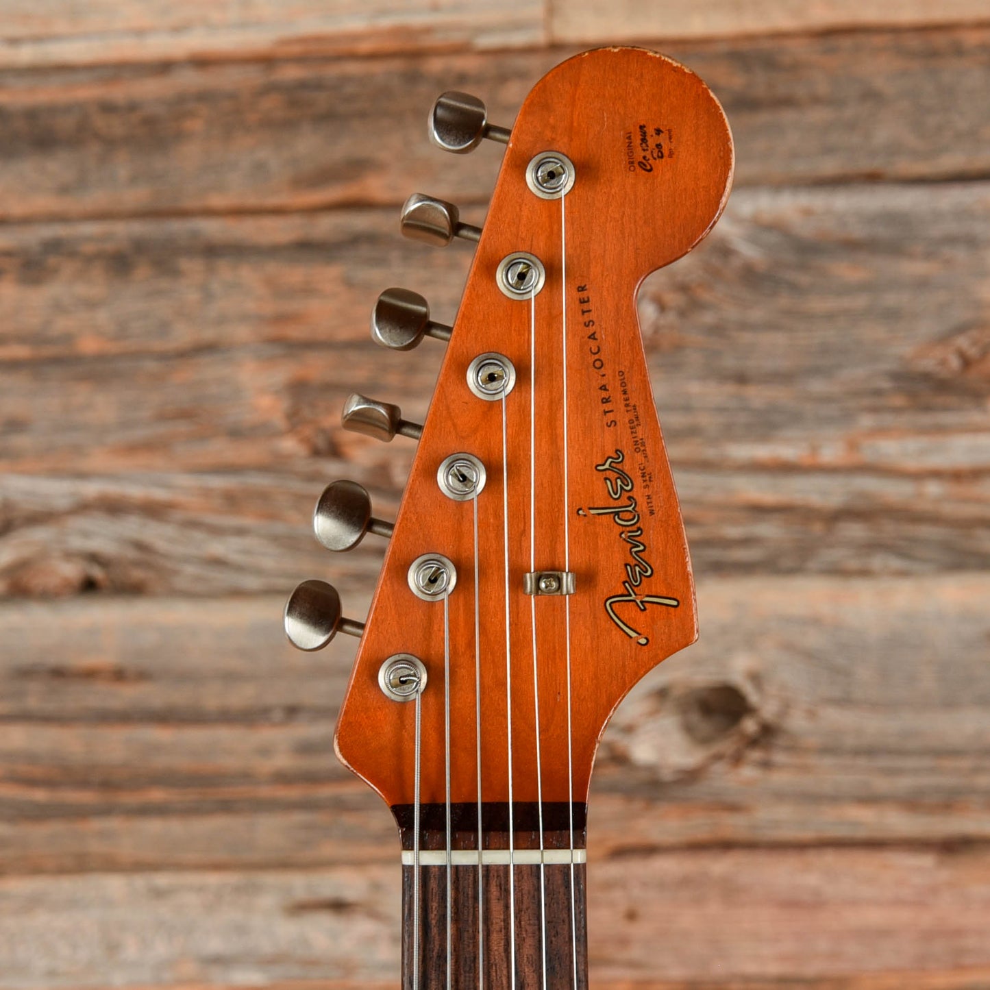 Fender Custom Shop Paul Waller Masterbuilt Sand Blast Stratocaster 3-Tone Sunburst 2023