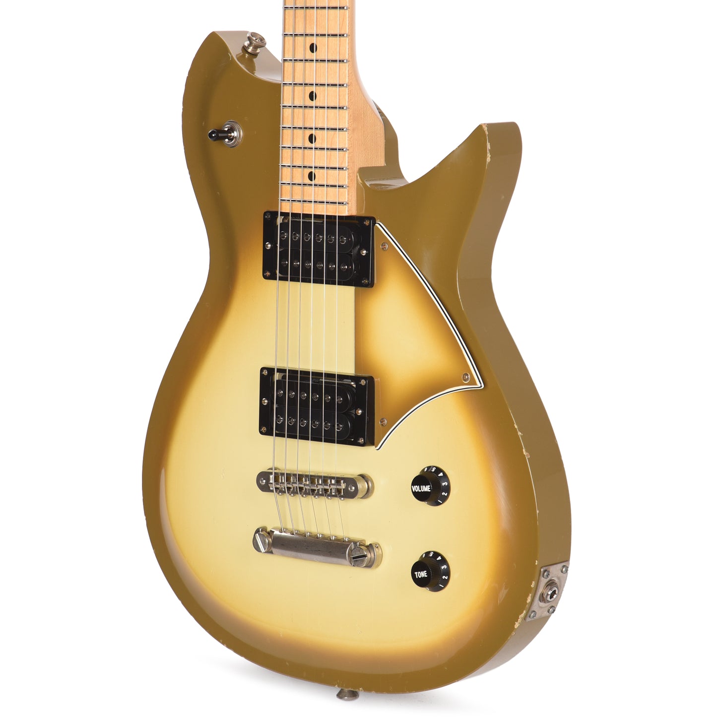 Fano Alt de Facto RB6 Antigua Burst Light Distress w/Mojo Pickups & Stainless Steel Frets