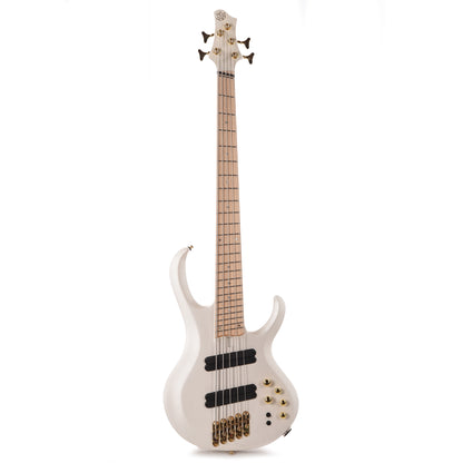 Ibanez BTB605MLMPWM Bass Workshop 5-String Multi Scale Electric Bass Pearl White Matte