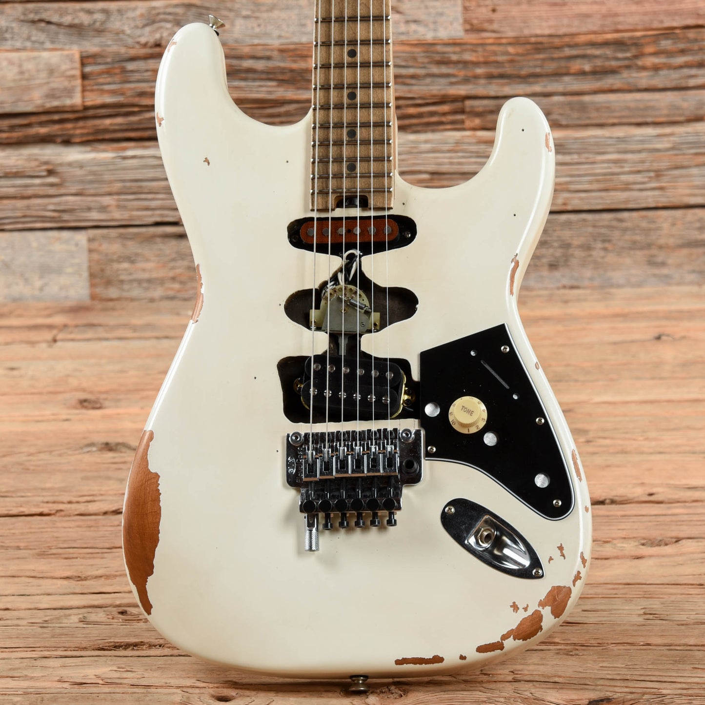 EVH Frankenstein Relic White 2022