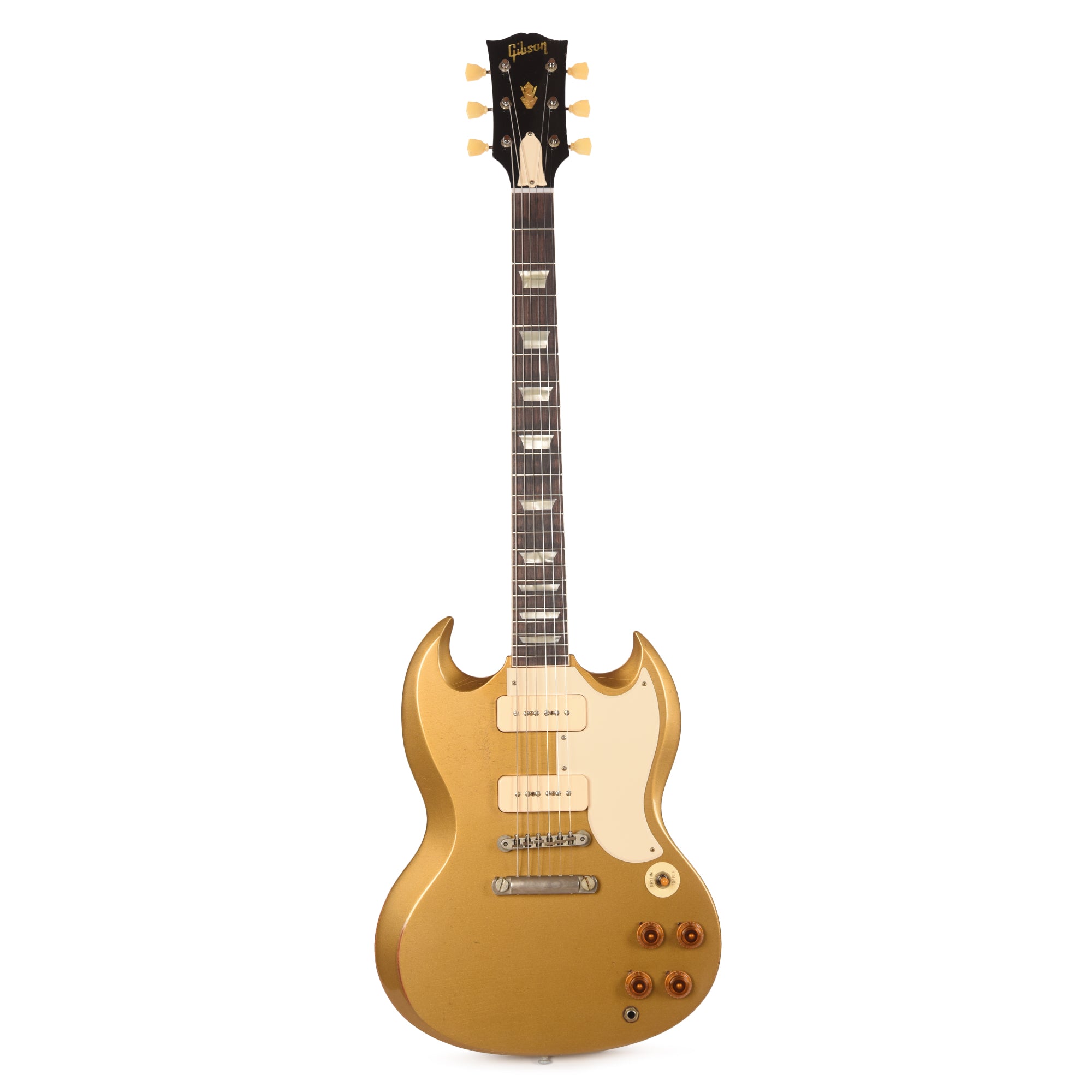 Gibson Custom Shop 1961 Les Paul SG Standard Antique Double Gold Murphy Lab Light Aged w/P90s