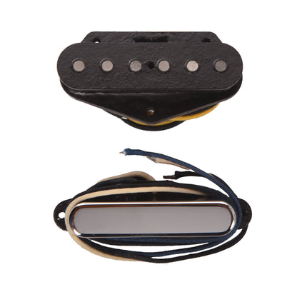 ThroBak Broadcaster A3 Classic Telecaster Guitar Pickup Set Unaged Vintage Phase 3-Wire Neck