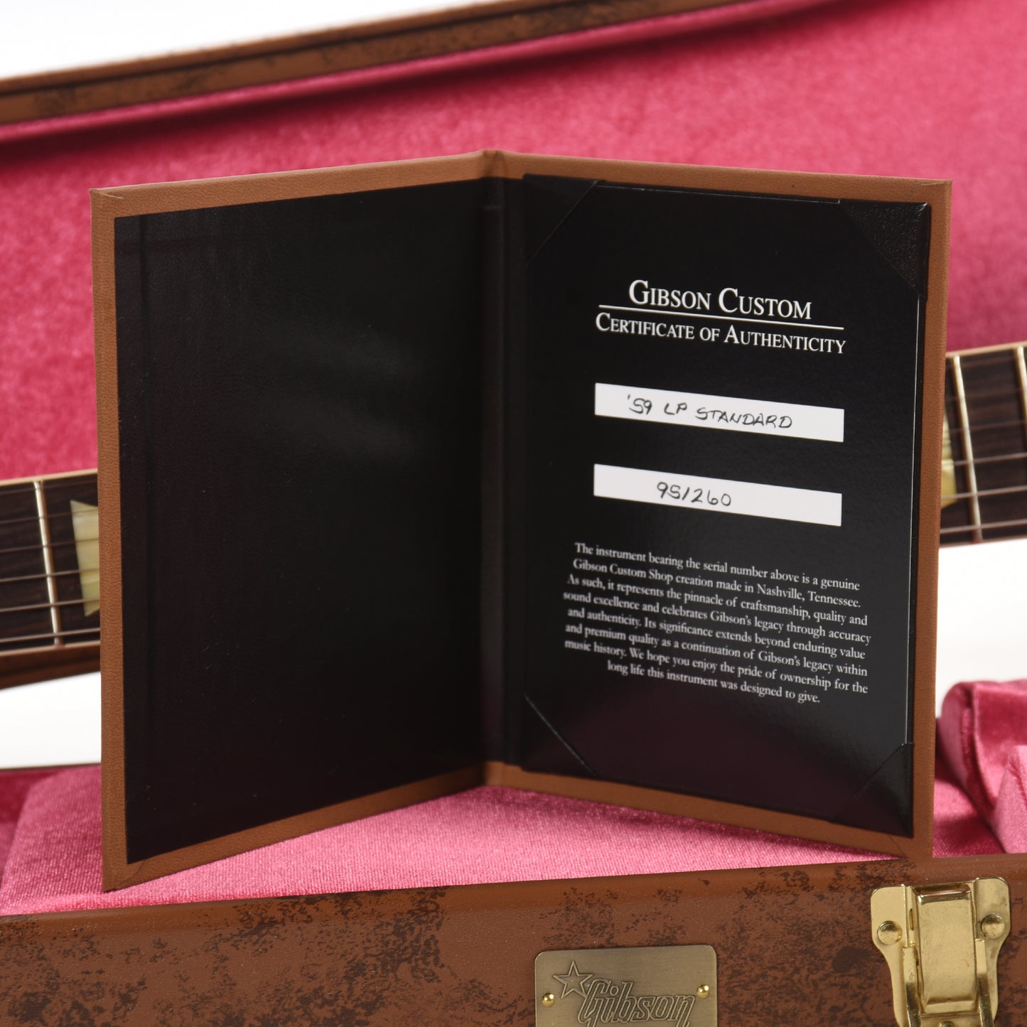 Gibson Custom Shop 1959 Les Paul Standard Reissue Washed Cherry Sunburst VOS