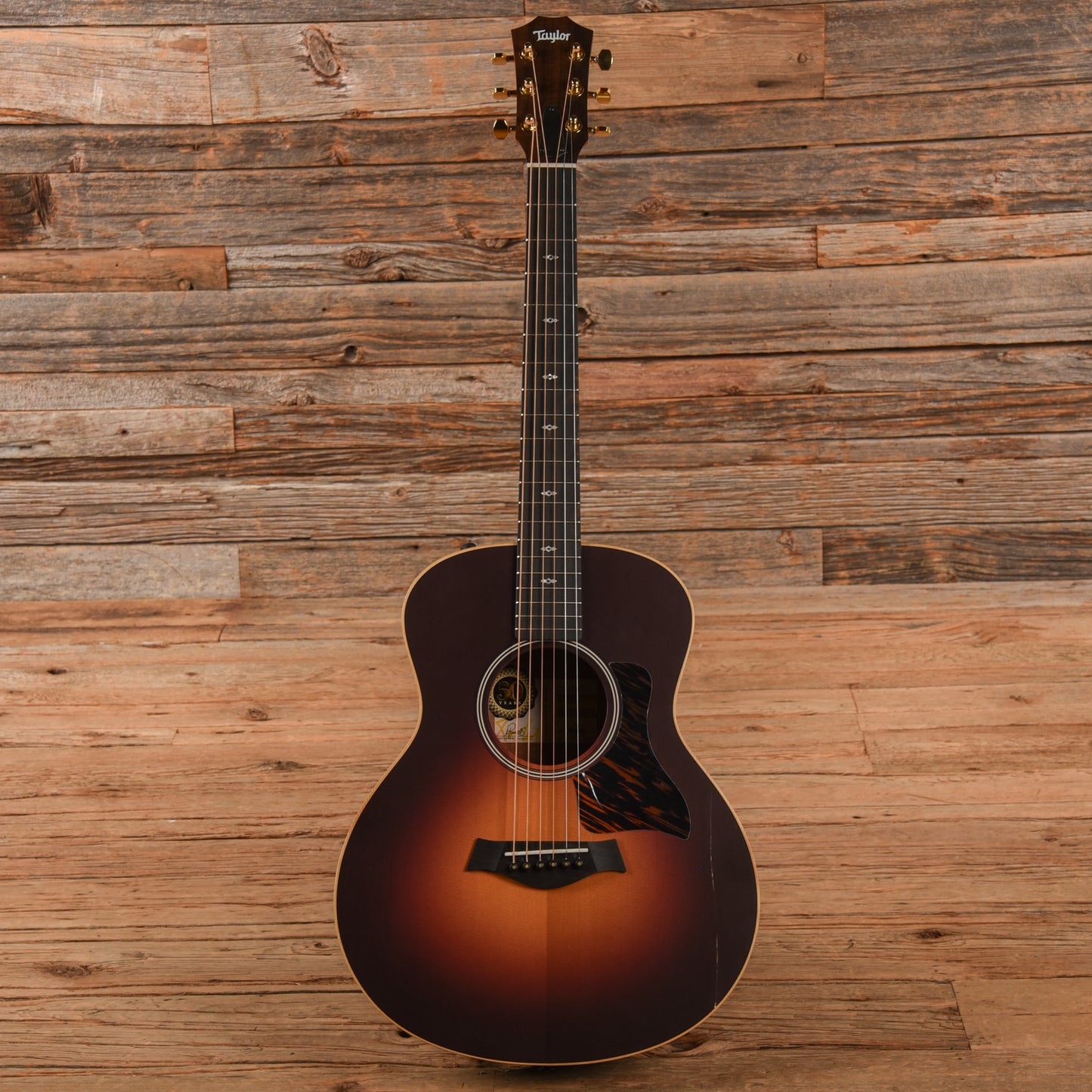 Taylor Limited 50th Anniversary GS Mini-e Spruce/Rosewood Vintage Sunburst Top
