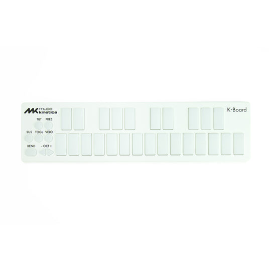 Muse Kinetics K-Board C USB MIDI Mini Keyboard Controller Snow