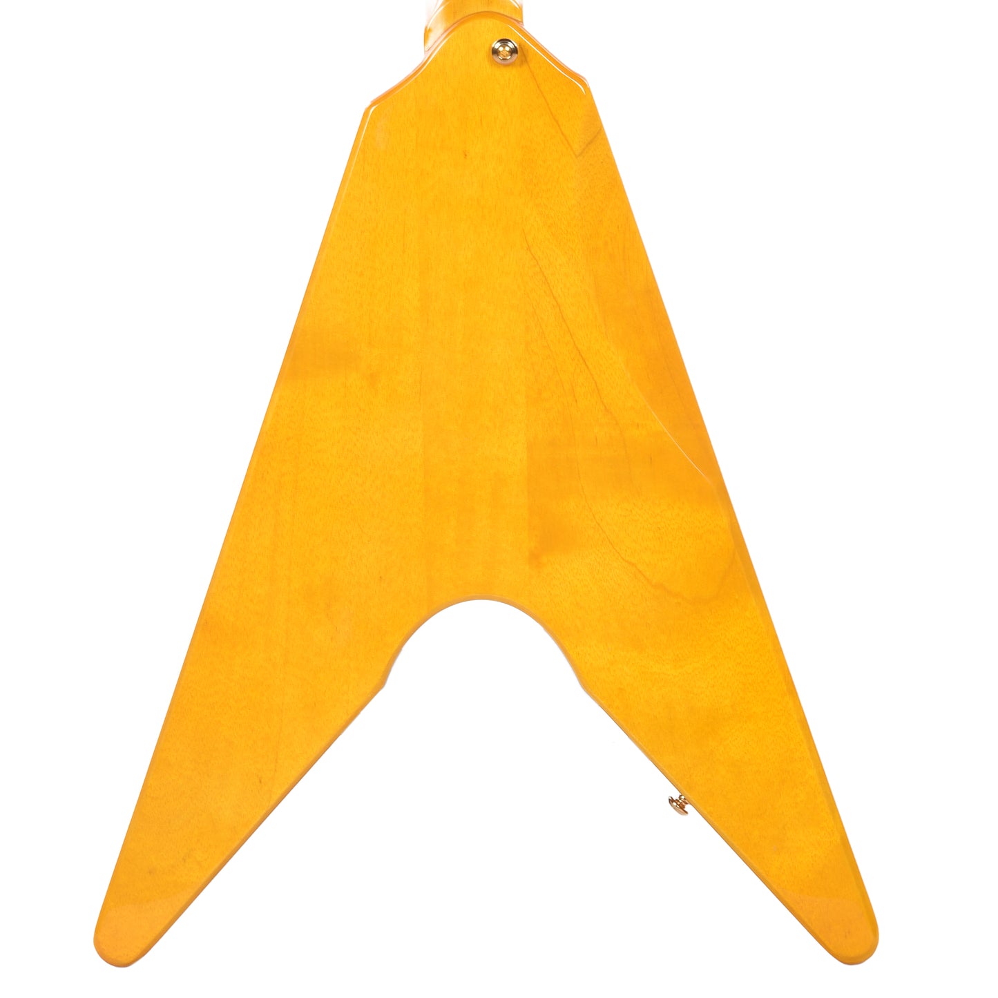 Dunable DE Asteroid Korina Aged Clear w/Bare Knuckle The Mule Humbuckers