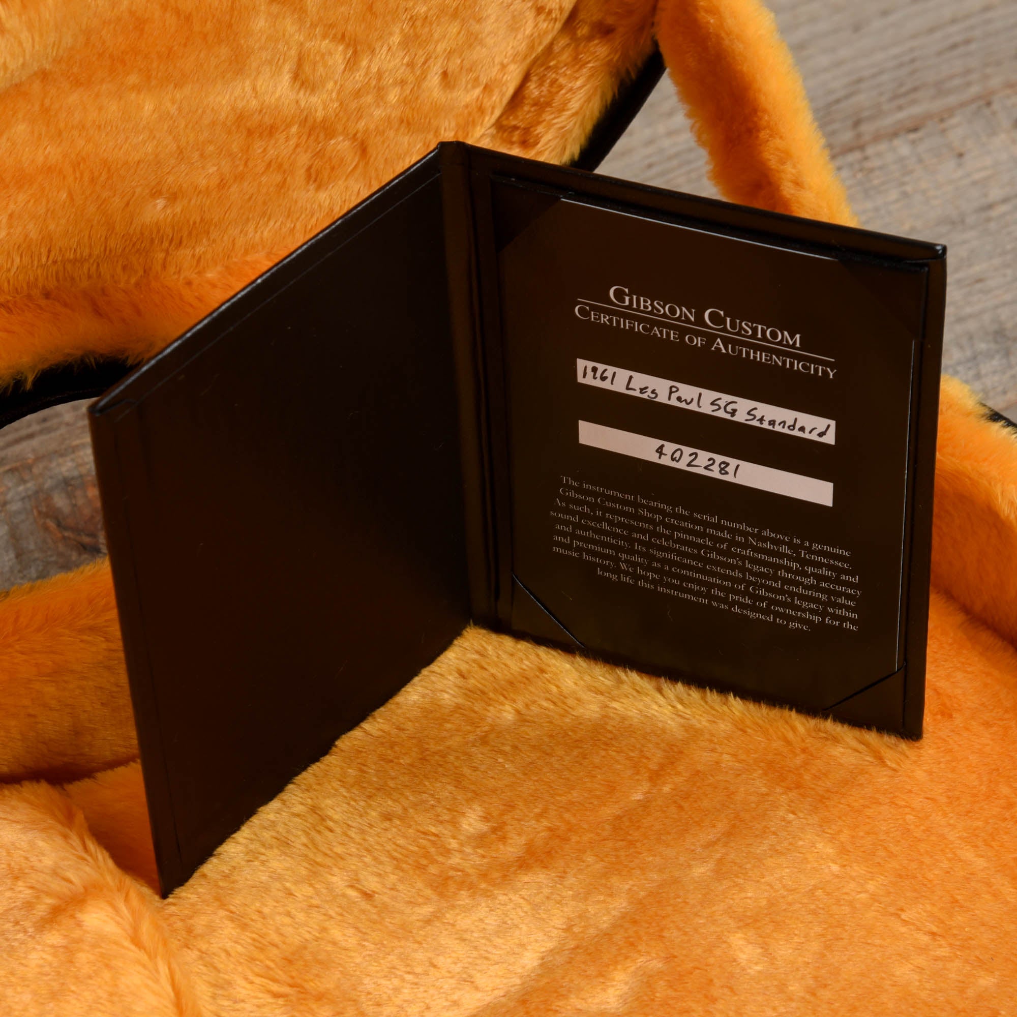 Gibson Custom Shop 1961 Les Paul SG Standard Reissue Cherry Red VOS