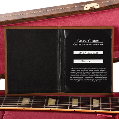 Gibson Custom Shop 1958 Les Paul Standard "CME Spec" Golden Poppy VOS w/59 Carmelita Neck