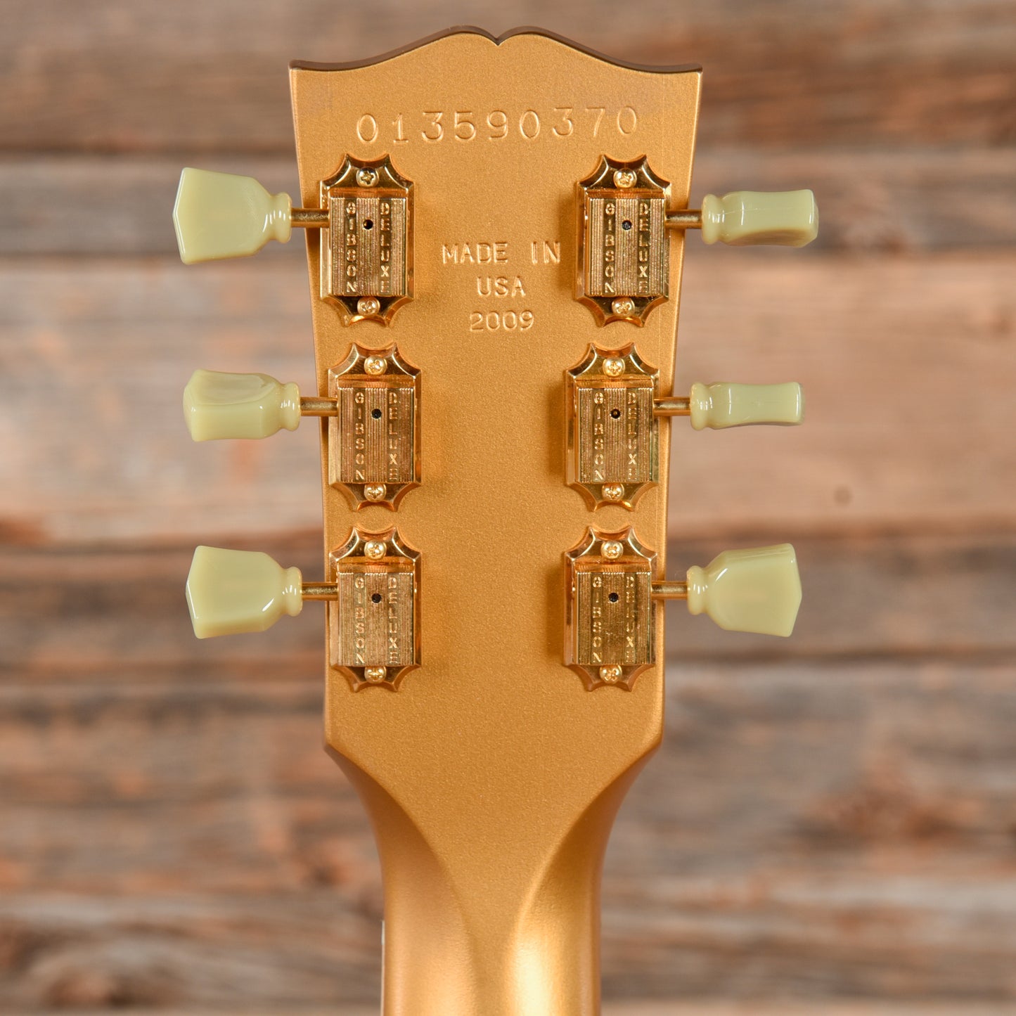 Gibson Les Paul Studio Raw Satin Gold 2009