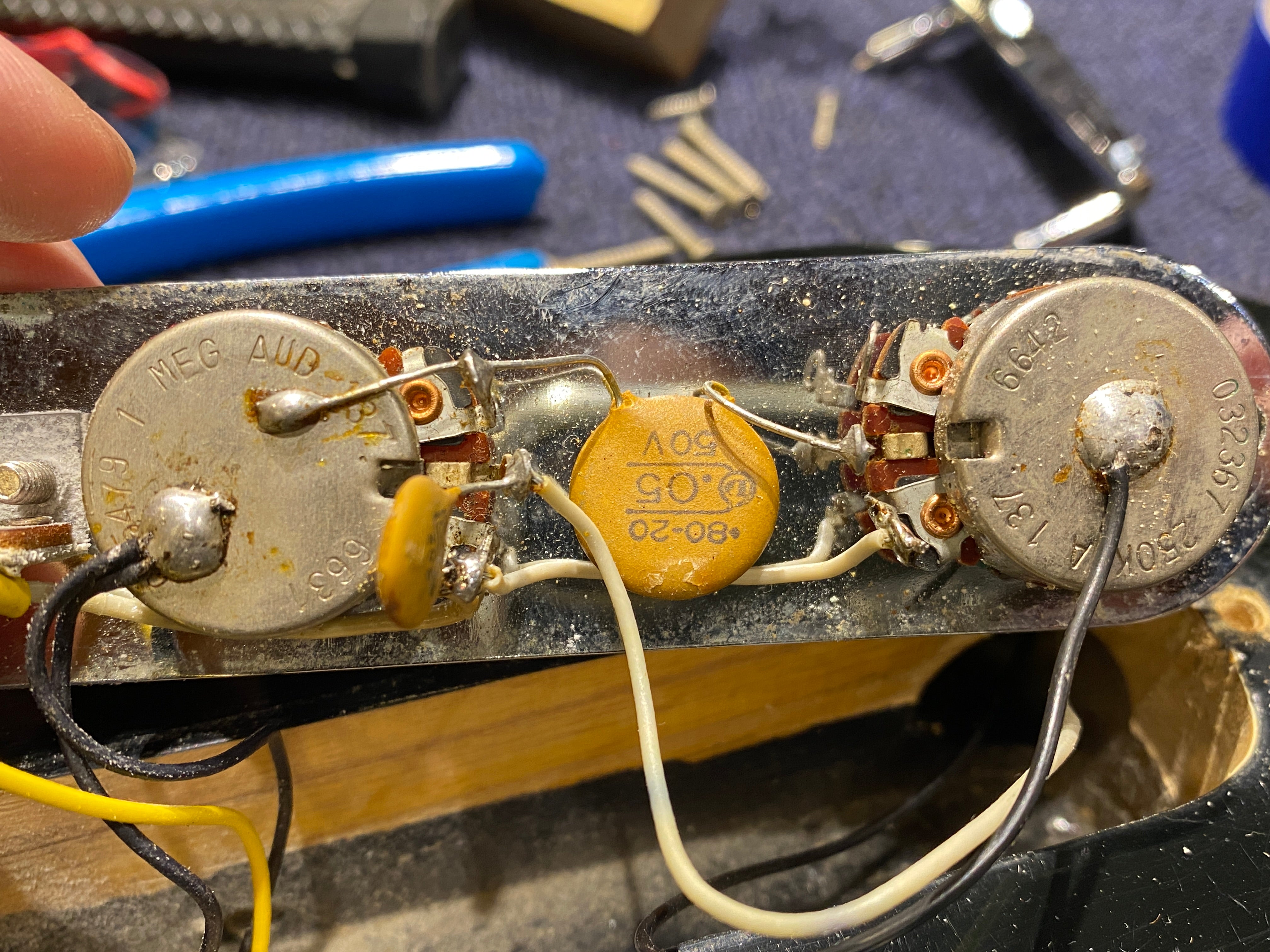 Fender Telecaster w/ Bigsby Black 1969 - Dave Amato of REO Speedwagon