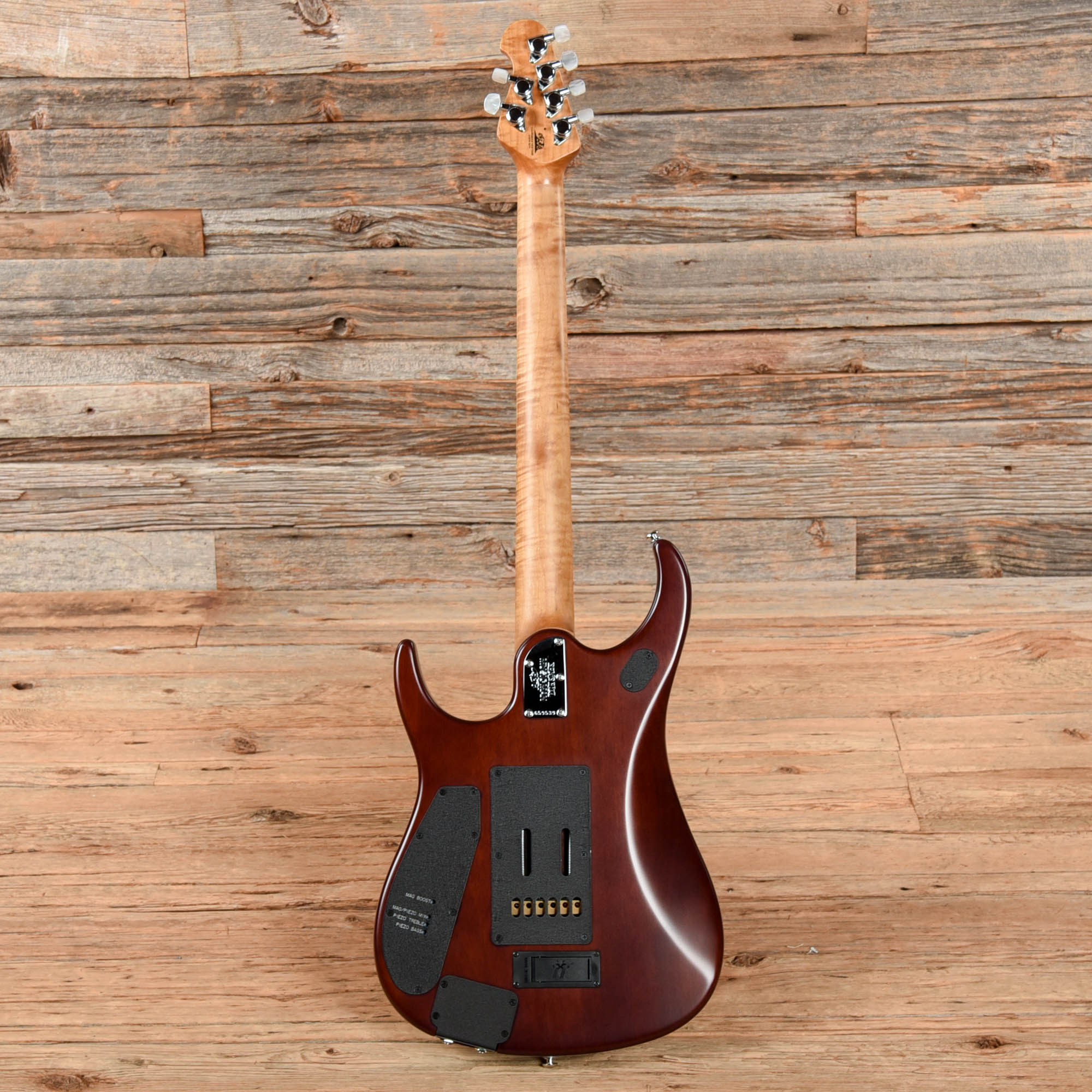 Music Man JP15 John Petrucci Siganture Sahara Burst Quilt 2016