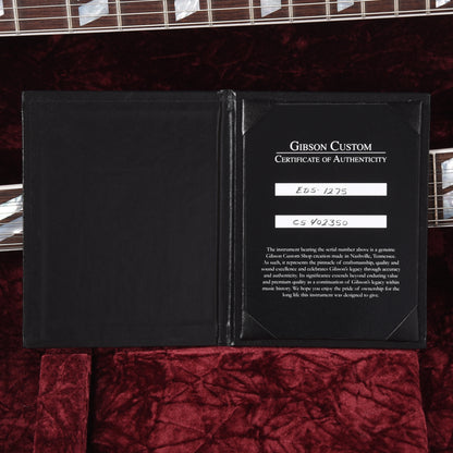 Gibson Custom Shop EDS-1275 Double Neck Cherry Red
