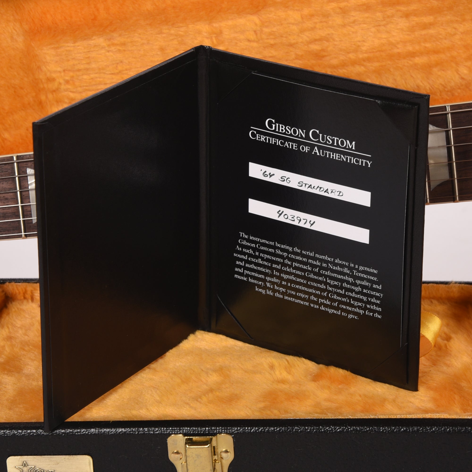 Gibson Custom Shop 1964 SG Standard 