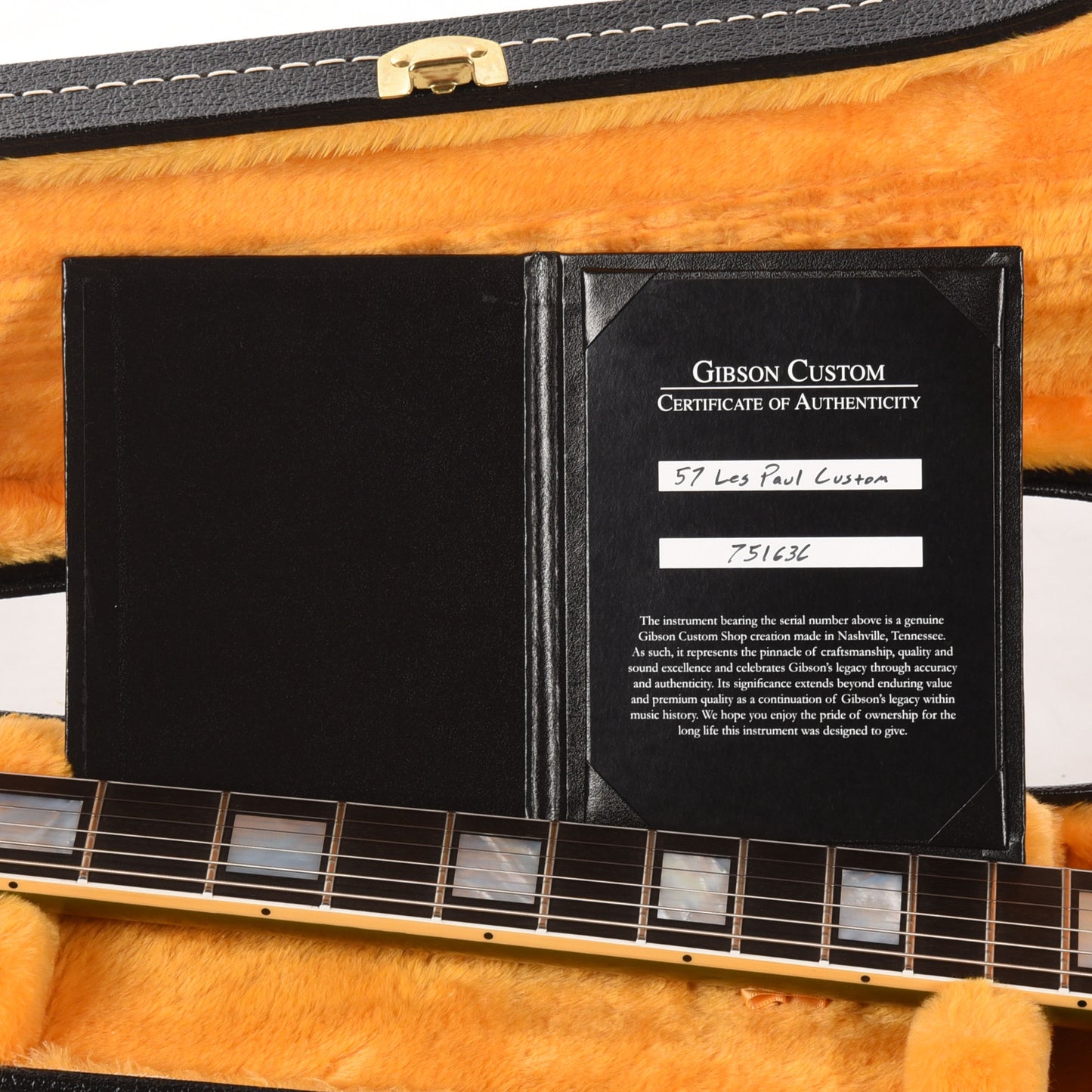 Gibson Custom Shop 1957 Les Paul Custom "CME Spec" Antique Olive Drab VOS w/Custom "S" Buckers