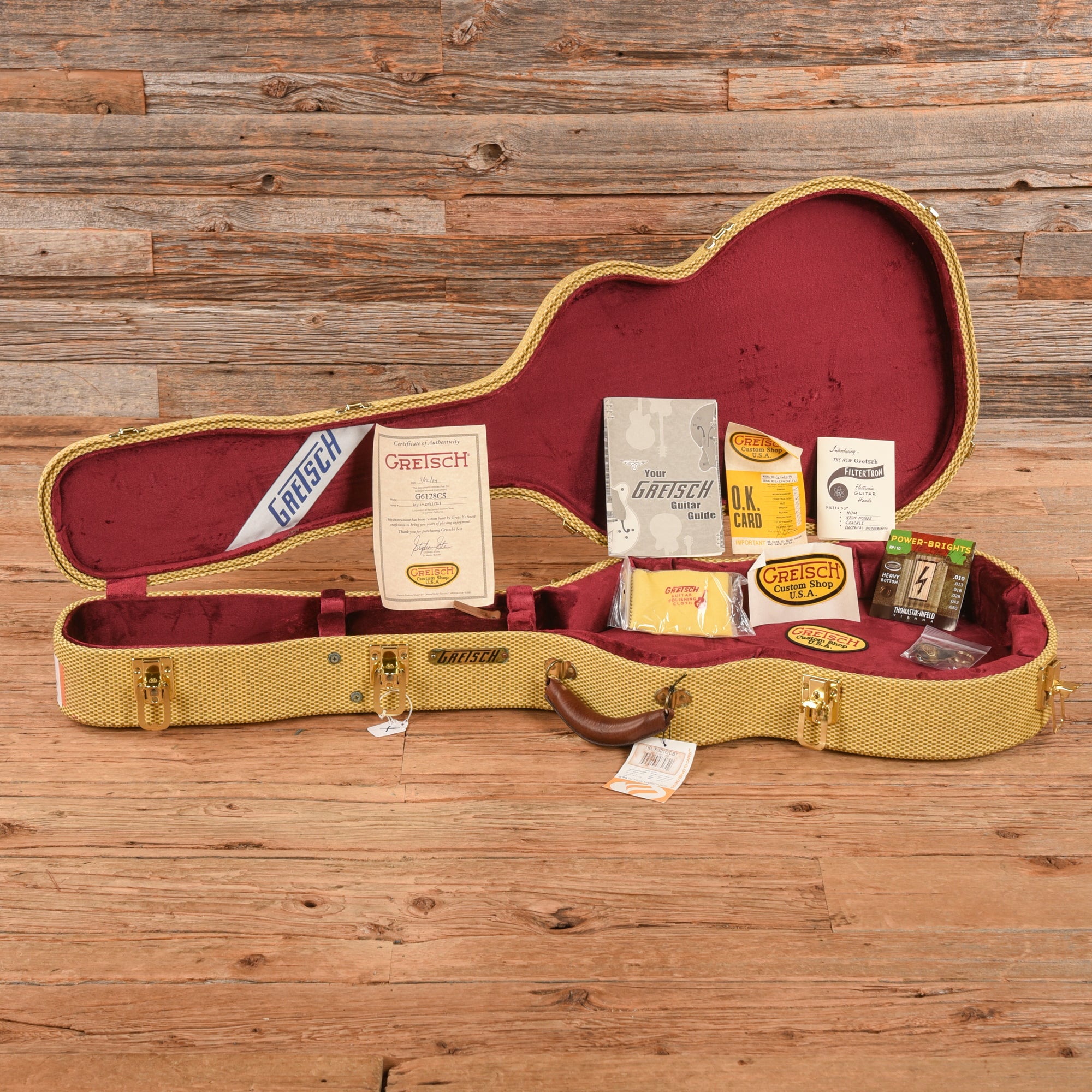 Gretsch Custom Shop Stephen Stern G6128CS Duo-Jet Aged Burgundy Mist 2014