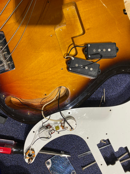 Fender MIJ Precision Bass Sunburst 1989