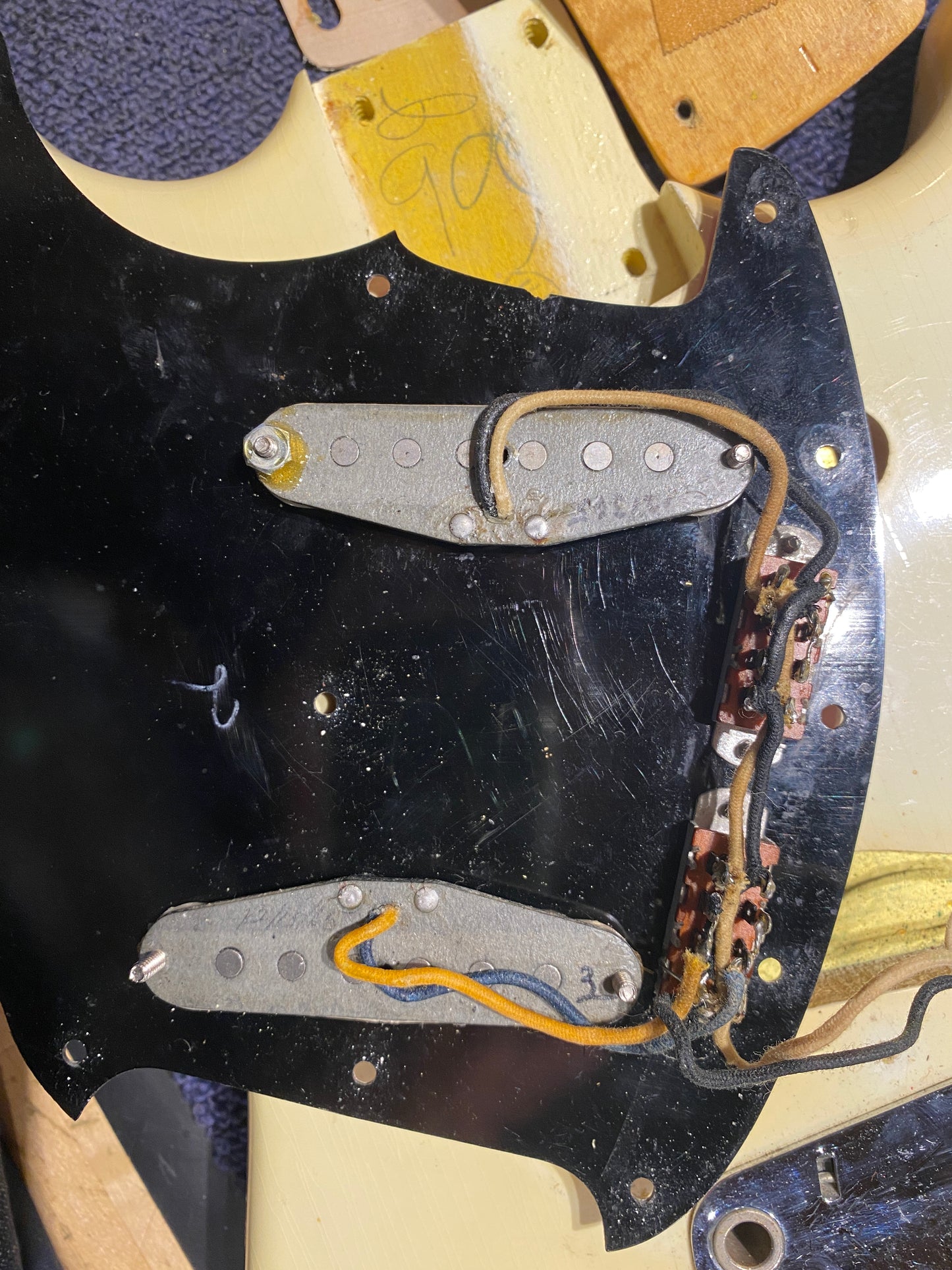 Fender Mustang White 1965